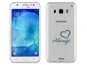 Add to cart TPU Transparent Cover Always Samsung Galaxy J5 2016 Words TPU Transparent Cover Always Samsung Galaxy J5 2016 Words