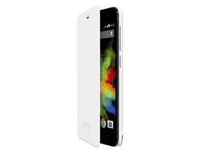 Flip Cover Wiko Bloom Weiss