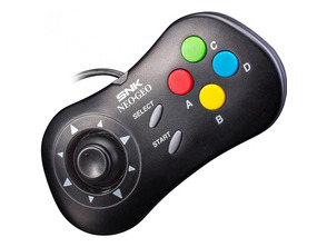 Gamepad neo geo mini schwarz