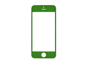 Front Glass for iPhone 5/5S/5C/SE Grün