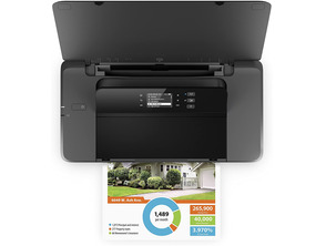Impresora Portátil HP Officejet 200 Wifi Negra