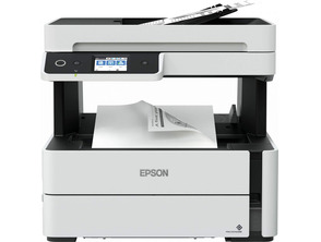Impresora Recargable Monokromo Multifunción Epson Ecotank ET-M3140 Fax/Dúplex Blanca