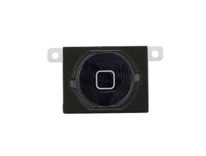 Home Button iPhone 4S Rubber Gasket Schwarz