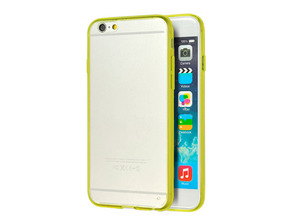 Transparent yellow  TPU case for iPhone 6   4,7"