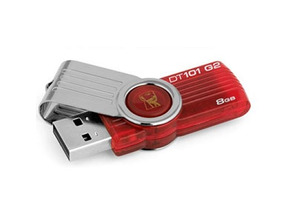 Kingston DataTraveler DT101G2 8GB USB 2.0 Red