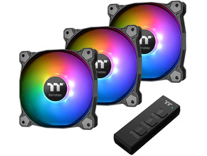 Add to cart Kit 3 Ventiladores Thermaltake Pure 12 cm ARGB Kit 3 Ventiladores Thermaltake Pure 12 cm ARGB