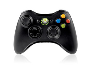 Xbox 360 Wireless Controller schwarz
