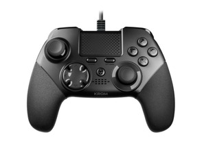 Controller Gaming Krom Kaiser PC/PS3/PS4 USB-Schwarz