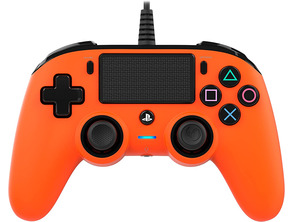 Mando Nacon Compact Wired Orange Oficial PS4
