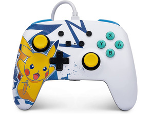 Mando Power A Wired Controller Pikachu High Voltage Nintendo Switch