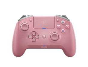 Kontrolle Razer Raiju Tournament Edition Quarz-Rosa PC/PS4