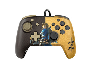 Mando USB PDP Faceoff Deluxe Audio The Legend of Zelda Link Edition
