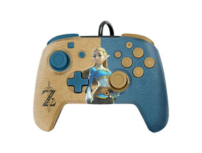 Mando USB PDP Faceoff Deluxe Audio The Legend of Zelda Zelda Edition