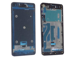 Zentraler Rahmen BQ Aquaris M5 schwarz