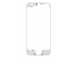 Rahmen mit Kleberahmen - iPhone 5S/SE Weiss