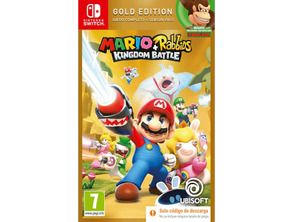 Mario + Rabbids Kingdom Battle Gold Edition (Code in einem Box) Switch