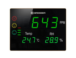 Add to cart Medidor de CO2 Bresser Smile XXL Medidor de CO2 Bresser Smile XXL