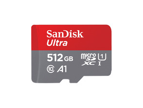 Memoria MicroSD Sandisk SDXC 512GB Clase 10