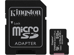 Memoria MicroSD XC 512GB Kingston Canvas Auswählen