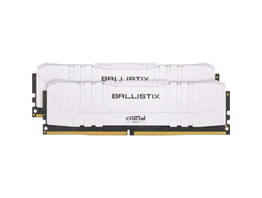 Memoria RAM Crucial Ballistix 16GB (2x8) DDR4 2666 MHz Blanco
