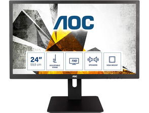 Monitor AOC E2475PWJ 23.6 " Full HD Multimedia Negro