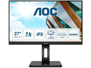 Monitor AOC U27P2 27 " 4K Multimedia Negro