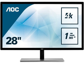 Monitor AOC U2879VF 28 '' 4K Negro/Plata