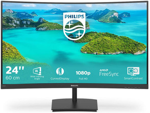 Monitor Curvo Philips E-Line 241E1SCA 23.6 " Full HD Multimedia Negro