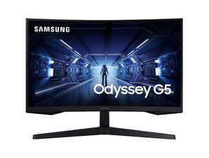 Monitor Gaming Curvo Samsung Odyssey G5 LC32G55TQWU 32 " Negro