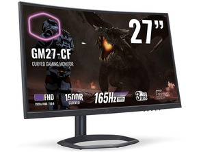 Monitor Gaming LED 27 '' Cooler Master GM27-CF Curvo
