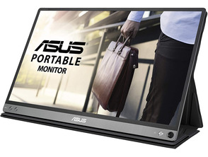 Tragbarer Monitor Asus MB16AP 15.6 "Silber / Schwarz