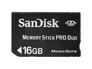 Memory Stick Pro Duo 16 GB Sandisk