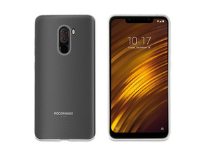 Muvit Hülle Kristall Soft Pocophone F1, Transparent