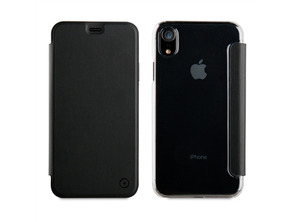 Folio iPhone XR Schwarz Muvit