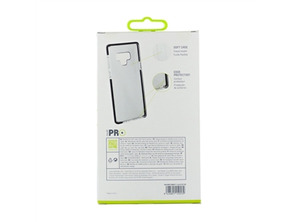 Hülle Kristall Soft Bump Samsung Galaxy Note 9 schwarzen rand