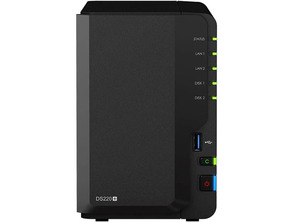 Add to cart NAS Synology DS220 + 2Bay Disk Station NAS Synology DS220 + 2Bay Disk Station