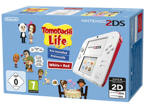 Nintendo 2DS White   Tomodachi Life