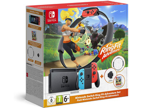 Add to cart Nintendo Switch + 2 Mandos Joycon + Ring Fit Adventure (Completo) Nintendo Switch + 2 Mandos Joycon + Ring Fit Adventure (Completo)