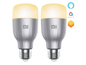 Pack 2 Glühbirnen Smart Xiaomi MI LED Smart Bulb 10W E27