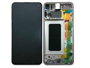 Vollbild Samsung Galaxy S10 Weiss