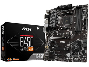 Placa Base MSI AM4 B450-A Pro Max