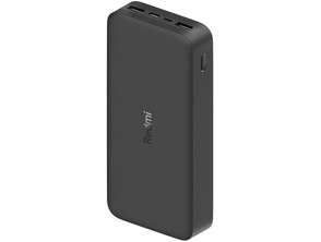 Powerbank 20000 mAh Xiaomi Redmi Fast Charge Negra