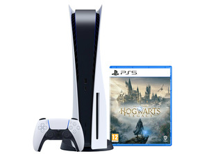 PS5 + DUALSENSE (ASTRO ' S PLAYROOM) + HOGWARTS LEGACY