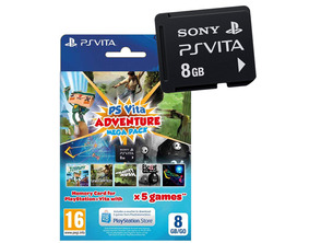 PSVita Adventure Megapack (Memory card 8 GB + 5 Games)