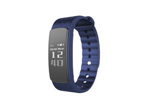 Armband Fennes Leotec HR Taucher blau Pulmeter