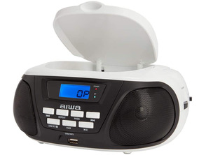 Radio CD Aiwa Boombox BBTU-300BW Negro