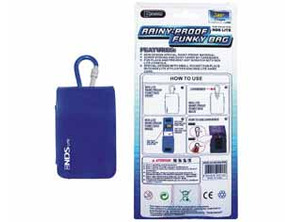 Rainy-proof funky bag Enamel Navy NDS Lite