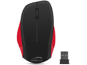 Kabellose maus Speedlink LEDGY Rot