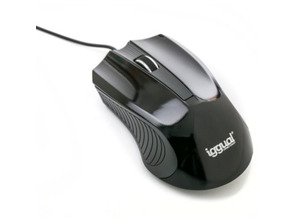 Iggual Optical Mouse Black/Grey 1200 DPI