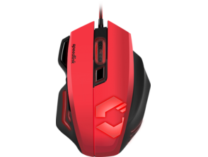 Ratón Speedlink Decus Respec Schwarz/Rot 5000 DPI